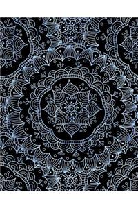 Bullet Journal Notebook Flower Mandala Pattern 11