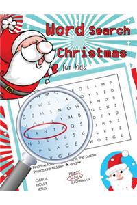 Word Search Christmas for Kids