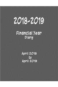 2018 - 2019 Financial Year Diary