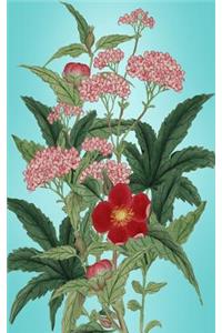 Marijuana Journal - Weed and Roses: Blank Form Notebook for Monitoring THC CBD Percentages, Consumption and Its Effects on Your Anxiety, Pain Management, Depression, Migraine or Arthritis Relief.