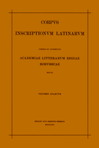 Inscriptiones Parietariae Pompeianae Herculanenses Stabianae