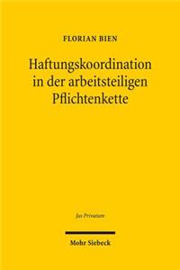 Haftungskoordination in der arbeitsteiligen Pflichtenkette: Zugleich Ein Beitrag Zum Dogma Von Der Relativitat Der Schuldverhaltnisse