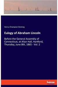 Eulogy of Abraham Lincoln
