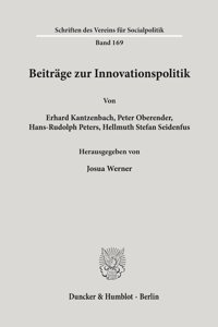 Beitrage Zur Innovationspolitik
