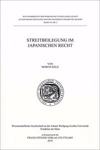 Streitbeilegung Im Japanischen Recht