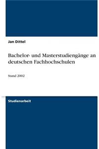 Bachelor- und Masterstudiengänge an deutschen Fachhochschulen