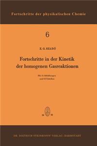 Fortschritte in Der Kinetik Der Homogenen Gasreaktionen