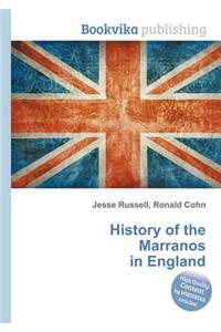 History of the Marranos in England