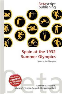 Spain at the 1932 Summer Olympics