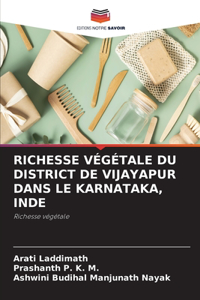 Richesse Végétale Du District de Vijayapur Dans Le Karnataka, Inde