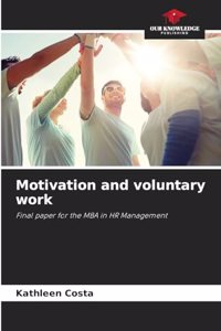 Motivation and voluntary work