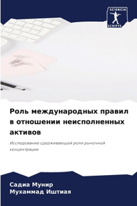 Роль международных правил в отношении неи