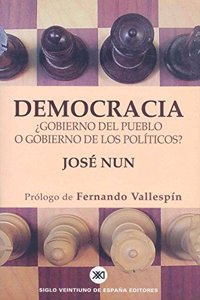 Democracia. Gobierno del pueblo o gobierno de los politicos?