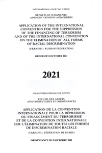 Reports of judgments, advisory opinions and orders