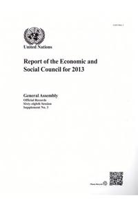 Report of the Economic and Social Council for 2013