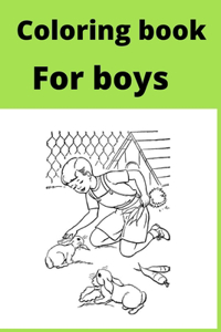 Coloring book For boys