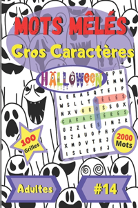 Halloween Mots mêlés Gros Caractères #14