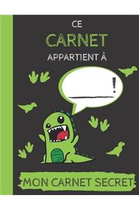 Ce carnet appartient à ___ !