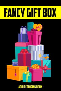 Fancy Gift Box Adult Coloring Book