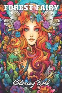 Forest Fairy Coloring Bookfor Adult