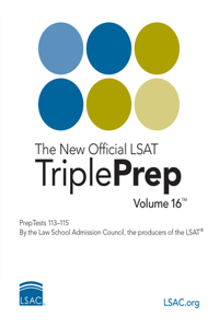 New Official LSAT Tripleprep Volume 16