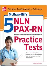 McGraw-Hill's 5 Nln Pax-RN Practice Tests