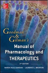Goodman And Gilman Manual Of Pharmacology And Therapeutics (Appleton & Lange Med Ie Ovruns)