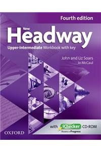 New Headway: Upper-Intermediate B2: Workbook + iChecker with Key