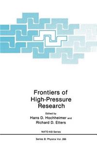 Frontiers of High-Pressure Research