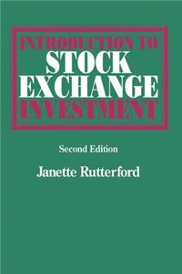 An Introduction to Stock Exchange Investment
