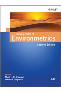 Encyclopedia of Environmetrics, 6 Volume Set