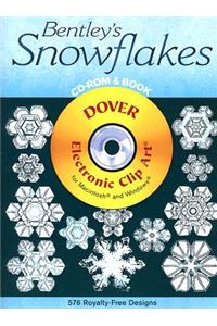 Bentley's Snowflakes CD-ROM and Book