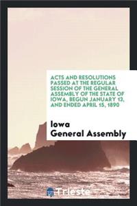 Acts and Resolutions Passed at the ... Session of the General Assembly of ...