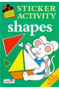 Learning At Home Sticker Activity Shapes (Early Learning Sticker Activity Books)