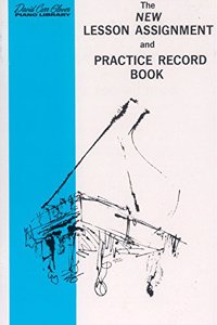 New Lesson Assignment and Practice Record Book