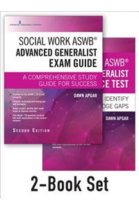 Social Work ASWB Advanced Generalist Exam Guide and Practice Test Set