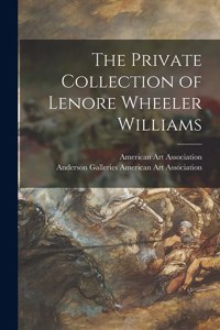 Private Collection of Lenore Wheeler Williams