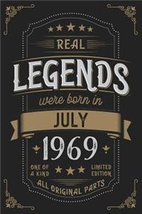 Real Legends were born in July 1969