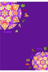 Blank Recipe Book