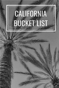 California Bucket List