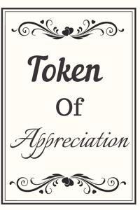 Token Of Appreciation Notebook Dairy