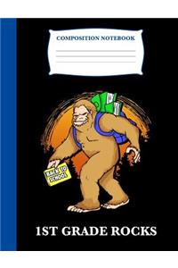 Bigfoot 1st Grade Rocks Back to School