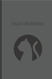 Thoughts and Meowsings