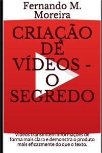 Criação De Vídeos - O Segredo