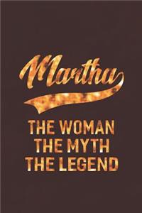 Martha the Woman the Myth the Legend