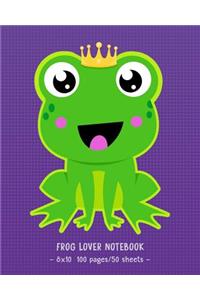 Frog Lover Notebook