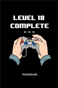 Level 18 Complete