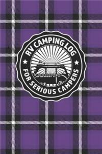 RV Camping Log For Serious Campers