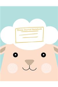 Sheep Journal Notebook