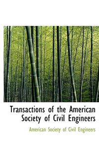 Transactions of the American Society of Civil Engineers